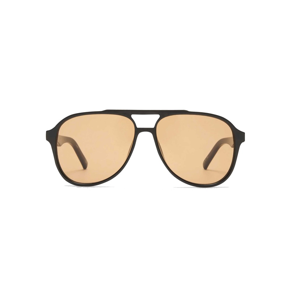 Le Specs Women's Black Tragic Magic Aviator Sunglasses