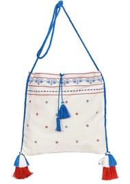 M.A.B.E Elsa Crosbody Bag - Ecru/Multi