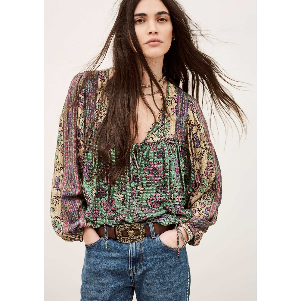 Ba&Sh Women's Pamila Blouse - Vert