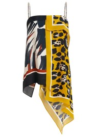 ESSENTIEL ANTWERP Josette Draped Camisole - Yellow Ocher