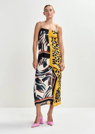 ESSENTIEL ANTWERP Josette Draped Camisole - Yellow Ocher