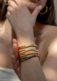 SHANA GULATI Hapur Bangle - Gold