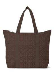 DAY ET RE-Q Arch Quilted Shopper Bag - Coffee Bean