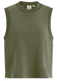 VARLEY Shea Crop Tank - Thyme