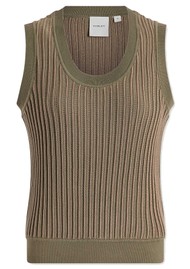 VARLEY Aldcroft Stitch Tank - Olivine