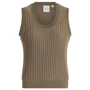Aldcroft Stitch Tank - Olivine