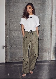 HAUTE LAMITIE Thalia Pull On Trouser - Army