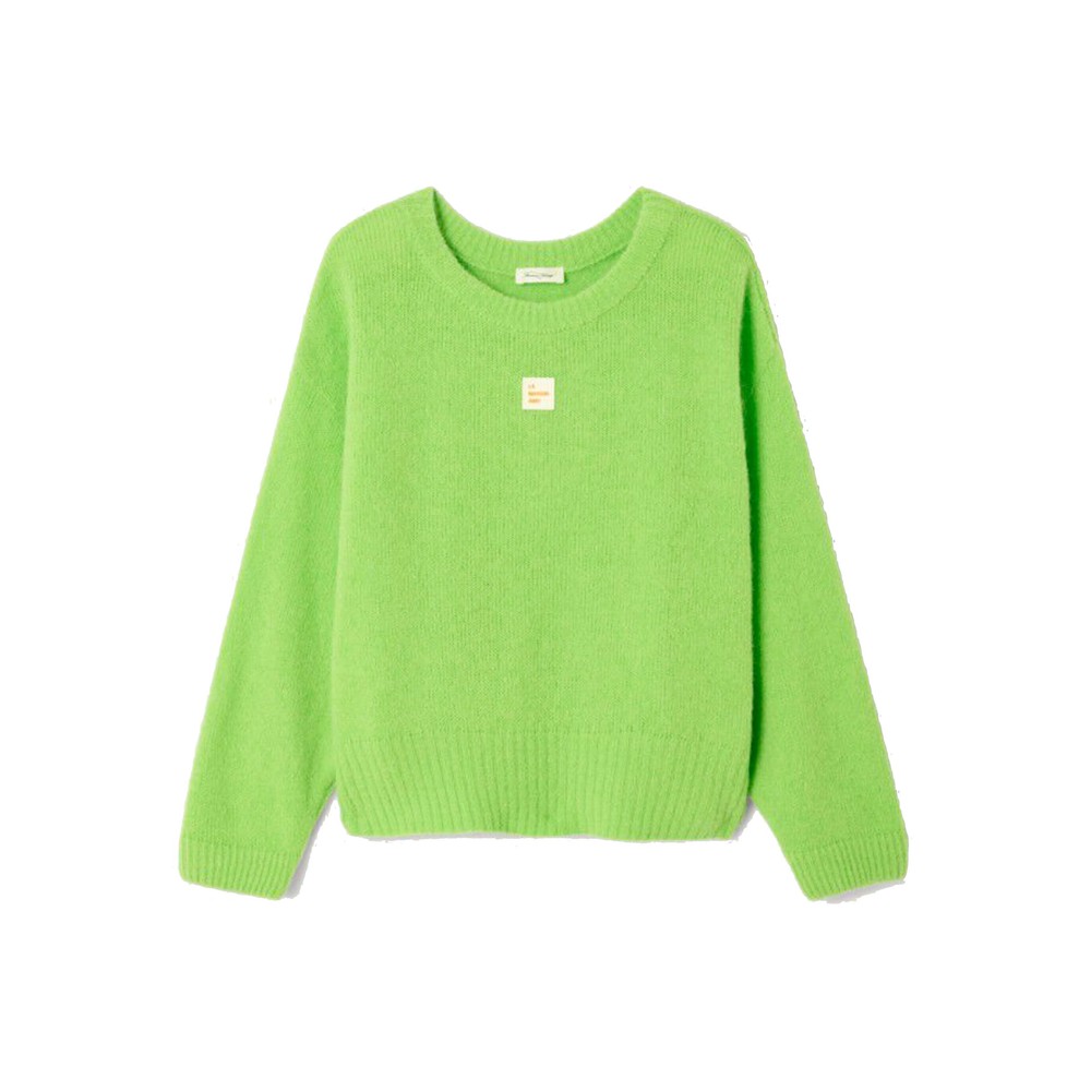 American Vintage Women's East Boat Neck Jumper - Absinthe