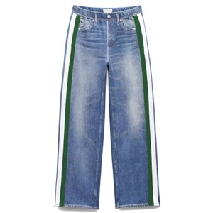rb Miramar Terry Wide Track Pants - Cos Green