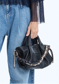 MUNTHE Nadia Bag Charm - Brown
