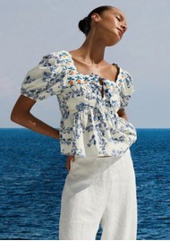 Rails Presley Cotton Top - Ceramic Floral