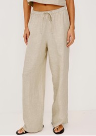 Rails Emmie Crop Trousers - Heathered Flax
