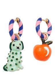 ESSENTIEL ANTWERP Juppy Earrings - Pink Candy