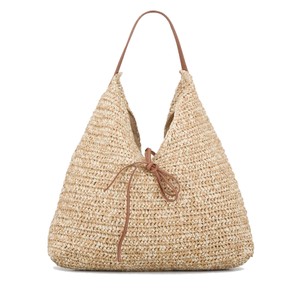 Paper Straw Siena Bag - Nature