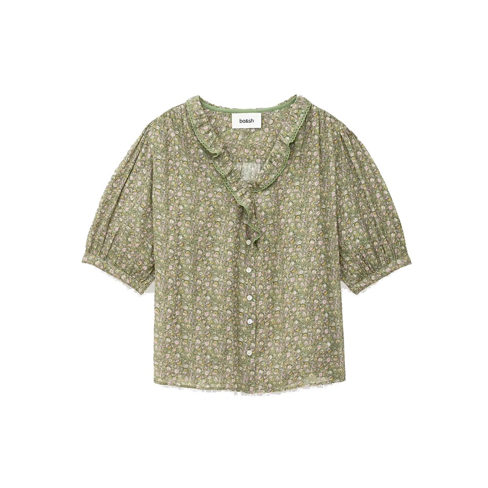 Ba&Sh Women's Light Physalys Top - Vert