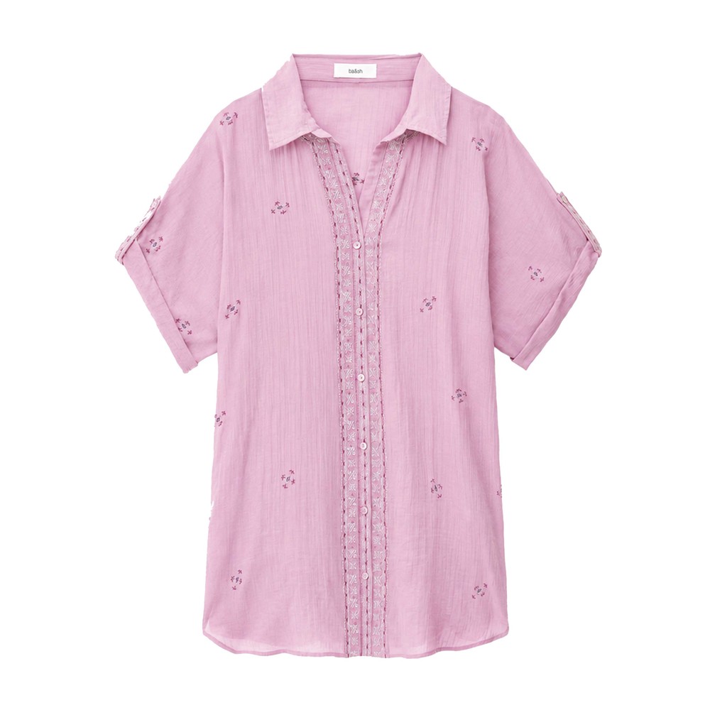Ba&Sh Women's Deala Organic Cotton Tunic - Rose