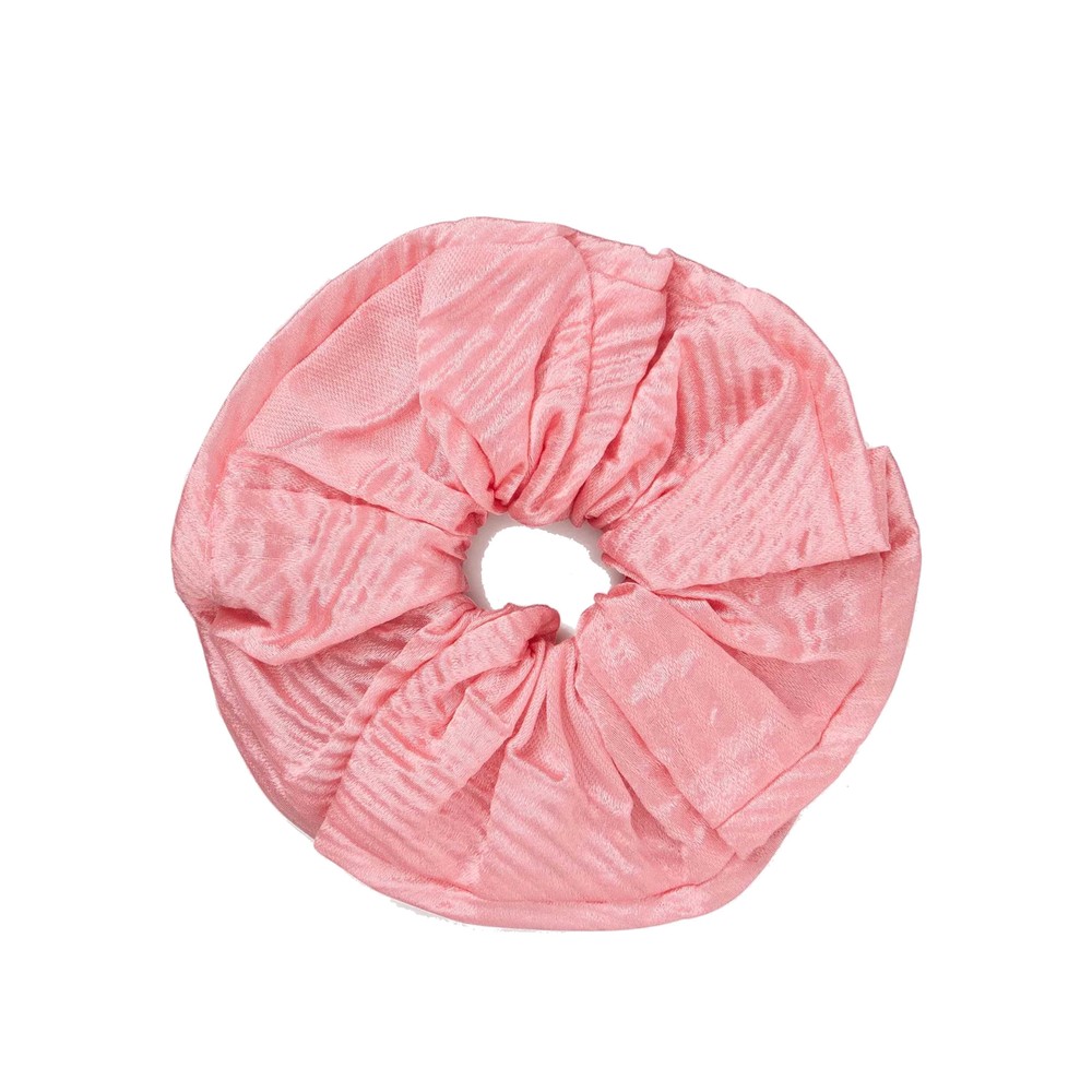 Becksondergaard Women's Pink Wavey Scrunchie - Nectar