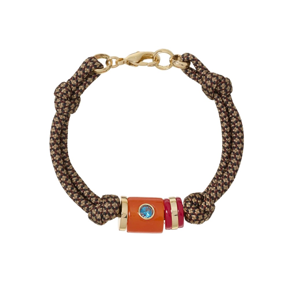Roxanne Assoulin Women's Red Cylinder Cord Bracelet