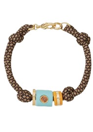 ROXANNE ASSOULIN Cylinder Cord Bracelet - Blue