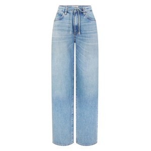 Off Duty Drawstring Bow Jean - Afterglow