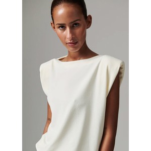 Patti Sleeveless Top - Jet Stream