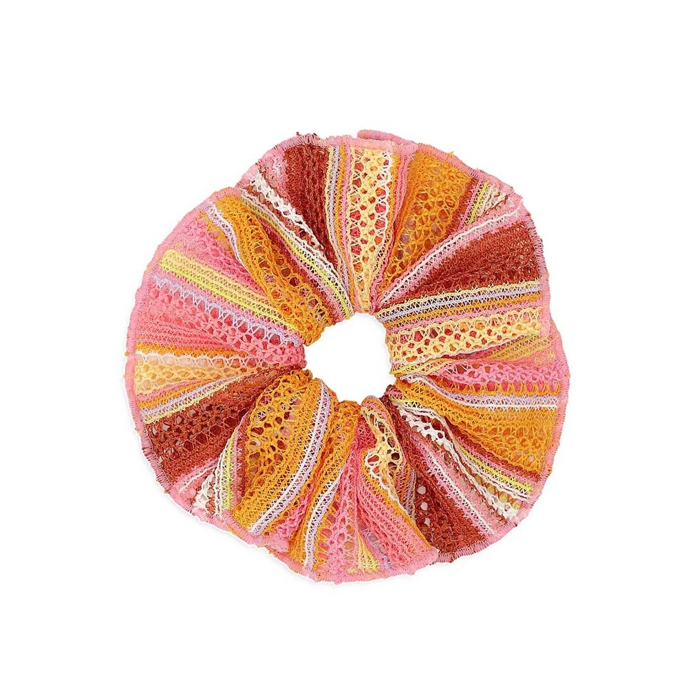 Sui Ava Women's Pink Saint Tropez Scrunchie