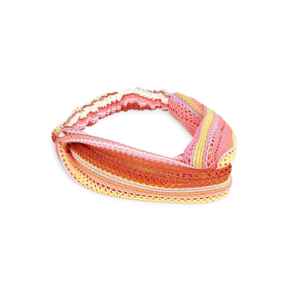Sui Ava Women's Pink Saint Tropez Twist Headband