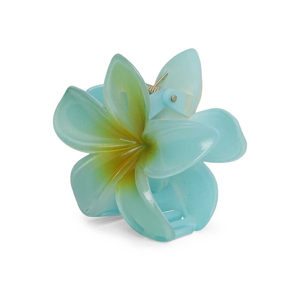 Sui Ava Women's Blue Plumeria Bisou Big Clip