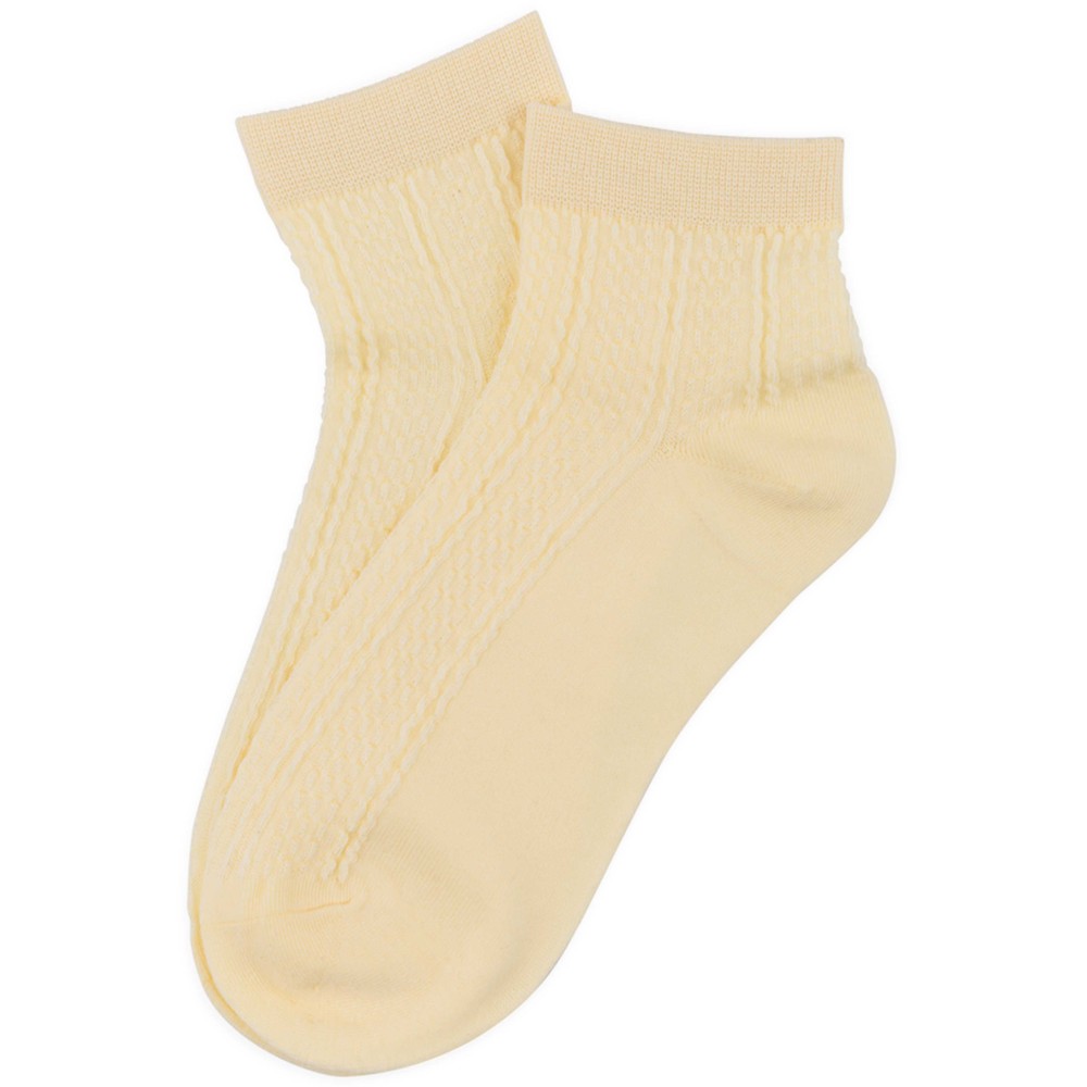 Sui Ava Women's Light/Yellow Sofie Ankle Socks