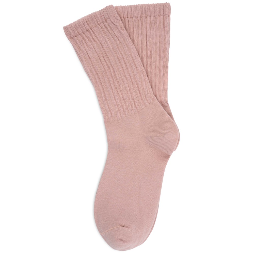 Sui Ava Women's Pink/Blue Magda Socks - Dusty Rose