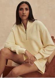 VARLEY Davidson Zip Sweatshirt - Anise Flower
