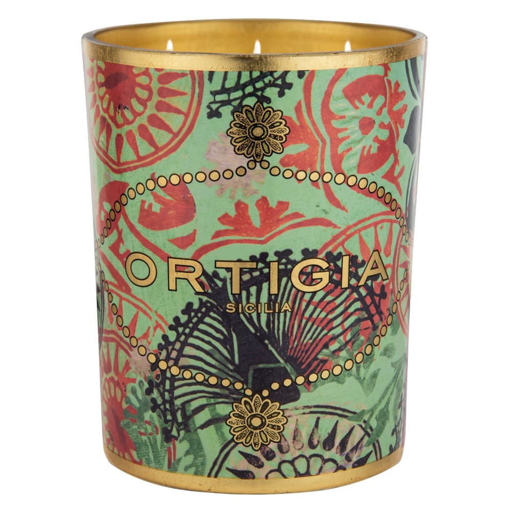 Ortigia Women's White Decorated Candle Large - Fico D'india