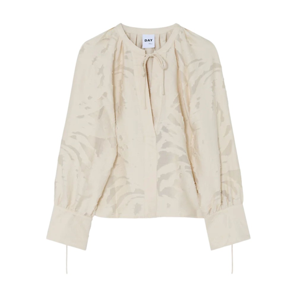 Day Birger Et Mikkelsen Women's Penka Jacquard Blouse - Jet Stream