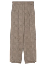 Day Birger et Mikkelsen Phoebe Embroidered Logo Trousers - Walnut