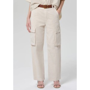 Esme Cargo Trouser - Pale Stone