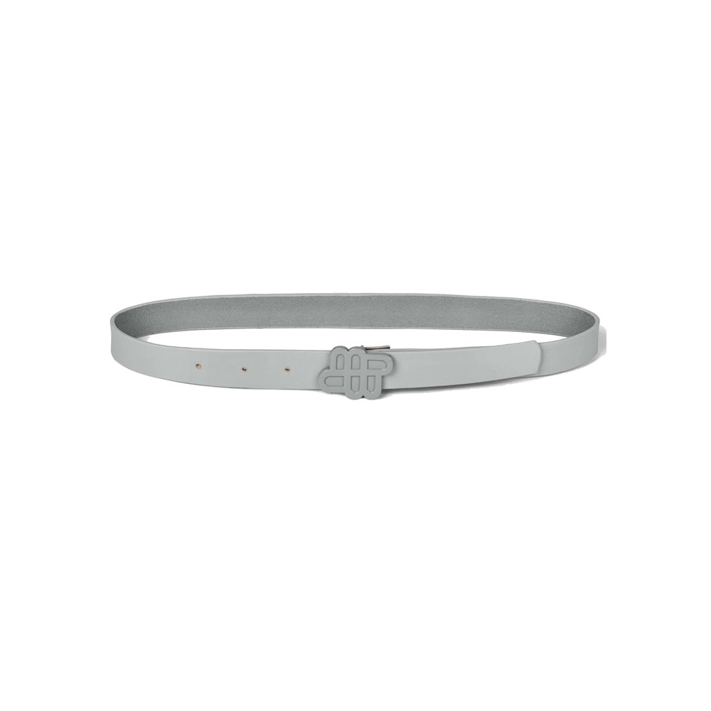 Munthe Women's Grey Solina Leather Belt