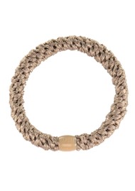 KKNEKKI Single Hair Band - Taupe Glitter