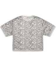 MUNTHE Vun Sequin T-Shirt - Gun Metal