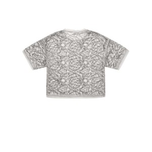 Vun Sequin T-Shirt - Gun Metal