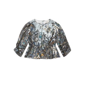 Virago Top - Print Grey