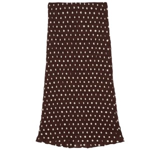 Lady Skirt - Brown Dot