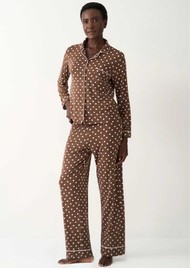 STRIPE & STARE Long PJ Set - Neopolitan