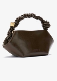 GANNI Bou Bag Small - Dark Green