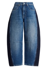 ESSENTIEL ANTWERP Kashba Barrel Leg Jeans - Midnight Wave
