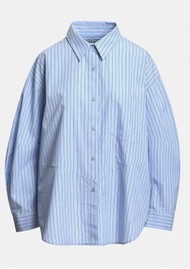 ESSENTIEL ANTWERP Kreative Shirt - Azure Affair