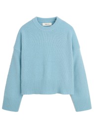 SKALL Campa Merino Wool Jumper - Aqua