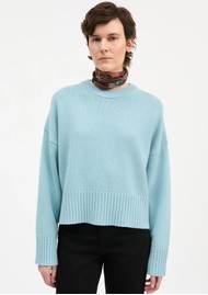 SKALL Campa Merino Wool Jumper - Aqua
