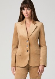 Paige Denim Maeva Corduroy Blazer - Golden Caramel