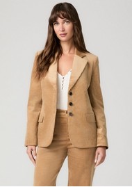 Paige Denim Maeva Corduroy Blazer - Golden Caramel