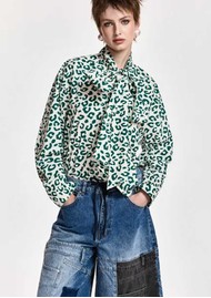 ESSENTIEL ANTWERP Khaleesi Pyssybow Blouse - Combo2/Off White